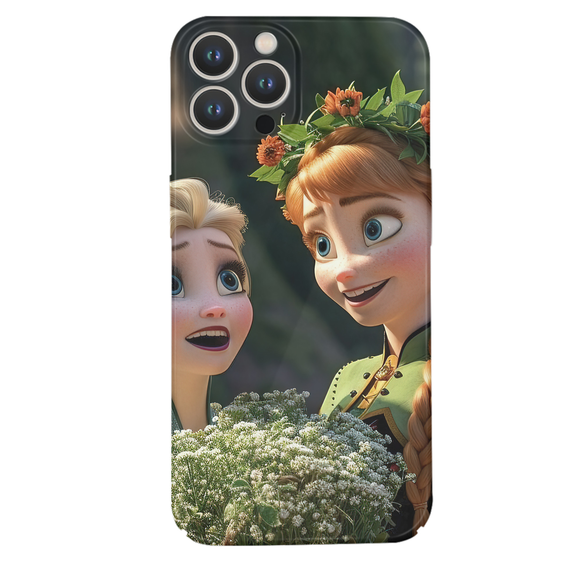 （画像用） アナと雪の女王 アンナ エルサ Frozen Anna Elsa 【iPhone 14シリーズ対応】ハードケース